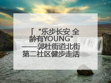 “乐步长安 全龄有YOUNG”——郭杜街道北街第二社区健步走活动超“燃”