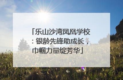乐山沙湾凤凰学校：银龄先锋助成长，巾帼力量绽芳华