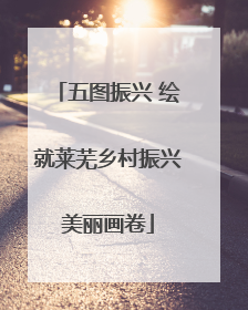 五图振兴 绘就莱芜乡村振兴美丽画卷