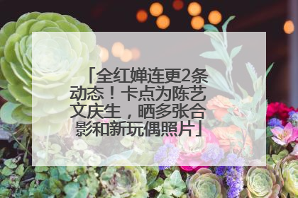 全红婵连更2条动态！卡点为陈艺文庆生，晒多张合影和新玩偶照片
