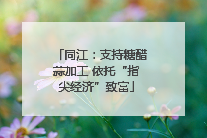 同江：支持糖醋蒜加工 依托“指尖经济”致富