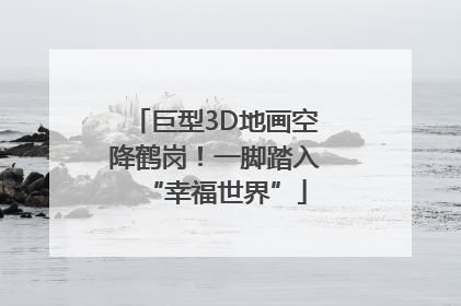 巨型3D地画空降鹤岗！一脚踏入“幸福世界”