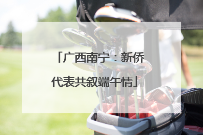 广西南宁：新侨代表共叙端午情