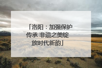 洛阳：加强保护传承 非遗之美绽放时代新韵