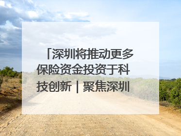 深圳将推动更多保险资金投资于科技创新|聚焦深圳系列发布会