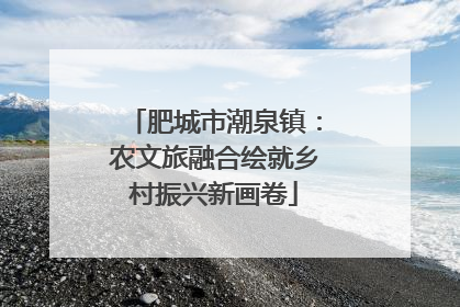 肥城市潮泉镇:农文旅融合绘就乡村振兴新画卷