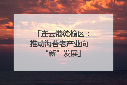 连云港赣榆区：推动海苔老产业向“新”发展